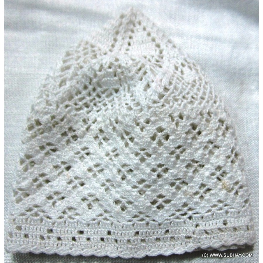 BENGALI HANDMADE KNITTED KUFI / TOPI / CAP BHM-21